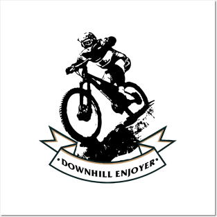 Downhill Enjoyer Posters and Art